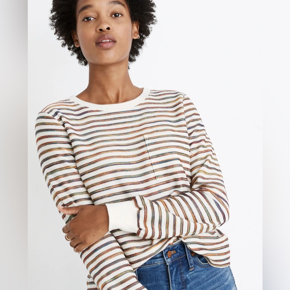 Madewell long sleeve top